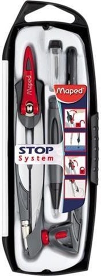 Picture of Maped CYRKIEL STOP SYSTEM - ZESTAW 5 ELEMENTÓW - 3154141961014