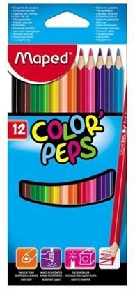 Изображение Maped Kredki 12 kolorw trjkÄtne Color`Peps 183212