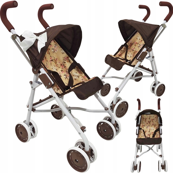 Picture of Mario 9364b WÓZEK DLA LALEK PARASOLKA 7