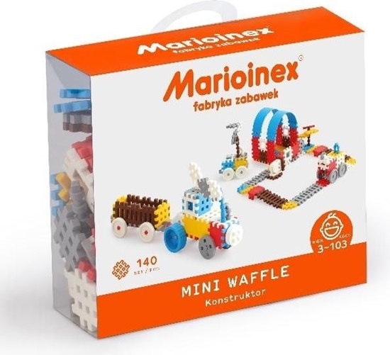 Изображение Marioinex Mini Waffle 140 elementów Konstruktor
