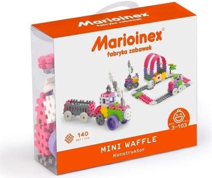 Picture of Marioinex Mini Waffle 140 elementów Konstruktor