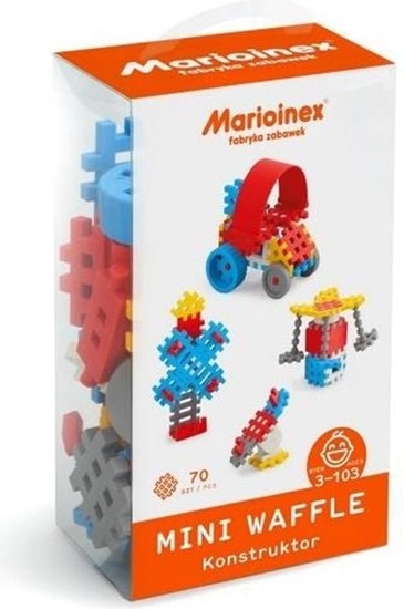 Picture of Marioinex Mini Waffle 70 elementów Konstruktor