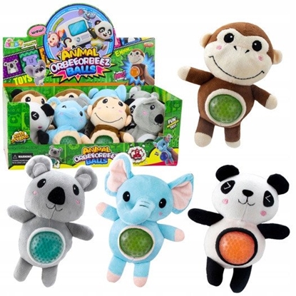 Attēls no Maskotka do ciskania brzuszek z kulkami MIX