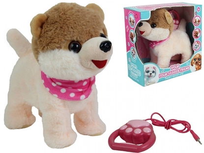 Picture of Maskotka interaktywna Piesek chodzcy na smyczy