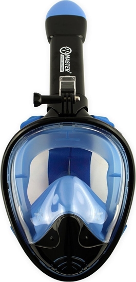 Изображение Master Maska do Nurkowania Snorkelingu MASTER Penotwarzowa L-XL Black