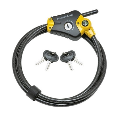 Attēls no MasterLock Zapicie rowerowe Python 1.8m x 10mm (8433EURD)