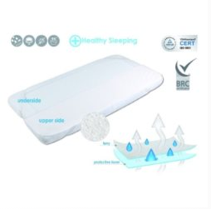 Изображение Matex Podkad przepuszczalny Safe Frotte 60X120 cm, biay (MT0171)