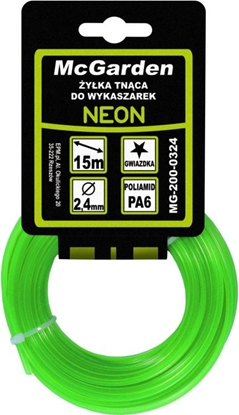 Attēls no McGarden YKA DO WYKASZARKI GWIAZDKA NEON 3,0MM 15M [jm.SZT] - MG-200-0330