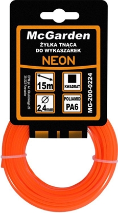 Attēls no McGarden YKA DO WYKASZARKI KWADRAT NEON 2,0MM 15M [jm.SZT] - MG-200-0220