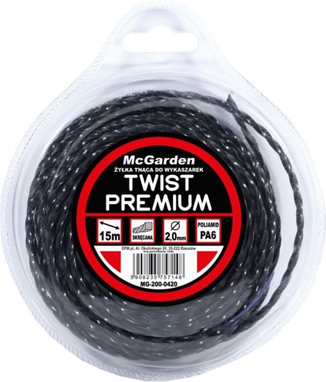 Изображение McGarden YKA DO WYKASZARKI TWIST PREMIUM 2.4MM 15M [jm.SZT] - MG-200-0424