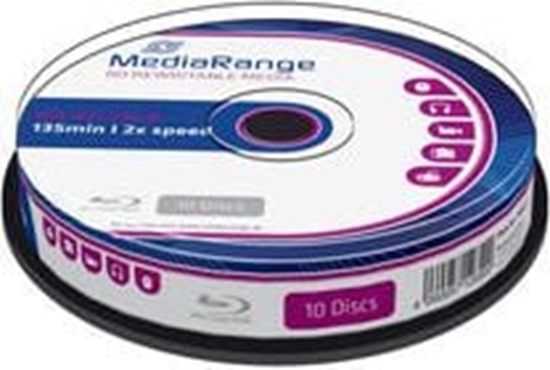 Picture of MediaRange BD-RE 25 GB 2x 10 sztuk (MR501)