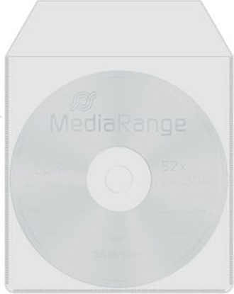 Picture of Mediarange CD Hüllen 50pcs Transparent Plastik