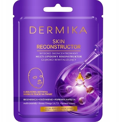 Picture of Mediheal DERMIKA_Skin Reconstructor concentrated multi-lipidowy rekonstruktor gboko rewitalizujcy, maska w pacie na twarz 1szt