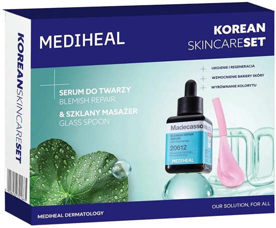 Picture of MEDIHEAL_SET Blemish Repair serum do twarzy 40ml + szklany masaer
