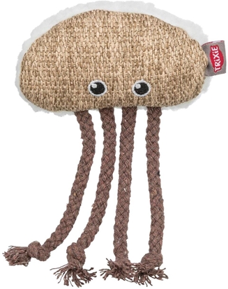 Attēls no Meduza, zabawka, dla kota, materia/plusz, 14 cm, z kocimitk