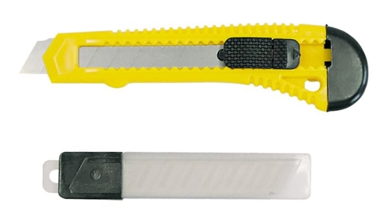 Изображение Mega Noyk z ostrzem amanym 18mm + 10 ostrzy - 30019