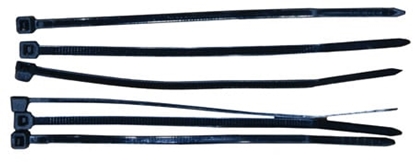 Изображение Mega Opaski zaciskowe 2,5x100mm czarne 100szt. - 59210C