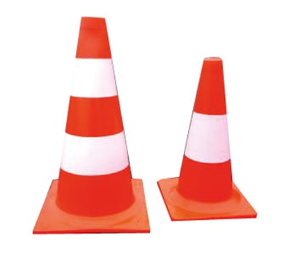 Изображение Mega Pachoek drogowy biao-pomaraczowy 40cm odblaskowy - 35586