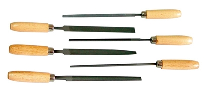 Изображение Mega Pilniki kluczykowe iglaki zestaw 6el. - 69691