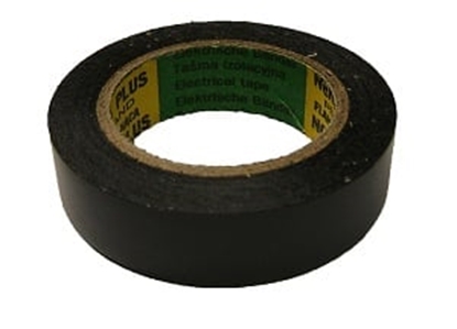 Изображение Mega Tama izolacyjna PCW 15mm 10m 1000V czarna - 13101C