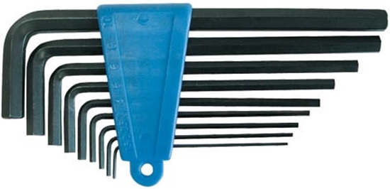 Изображение Mega Zestaw kluczy imbusowych hex typ L 1,5-10mm 9szt. (48049)