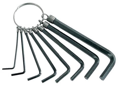 Изображение Mega Zestaw kluczy imbusowych hex typ L 2-10mm 10szt. (48010)