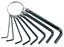 Picture of Mega Zestaw kluczy imbusowych hex typ L 2-10mm 10szt. (48010)