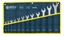 Attēls no Mega Zestaw kluczy paskich 6-32mm 12szt. (34432)