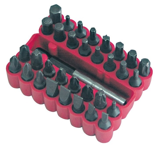 Picture of Mega Zestaw kocówek z uchwytem magnetycznym 33szt. (10734)