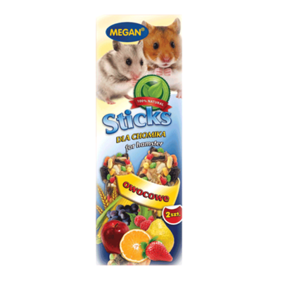 Изображение Megan Sticks dla chomika owocowe 2 szt. 90g
