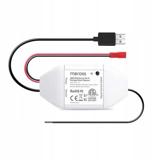 Picture of Meross Inteligentny przecznik drzwi garaowych MSG100HK (HomeKit)