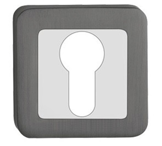 Picture of Metal-Bud Szyld kwadrat zaokrglony wkadka grafit