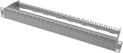 Attēls no Metz Patch panel CAT 6, 24 porty, 1U, Jasnoszary (130920-00-E)