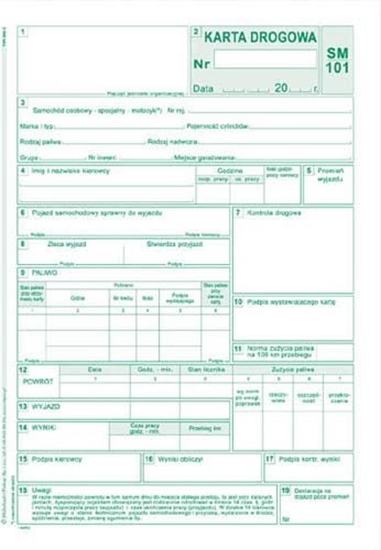 Изображение Michalczyk & Prokop D KARTA DROGOWA-SAM.OSOB.A5 802-3 DRUK - 802-3