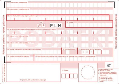Изображение Michalczyk & Prokop D POLEC.PRZELEW.A6 2SK.PODAT.471-5 DRUK POLECENIE PRZELEWU - 471-5