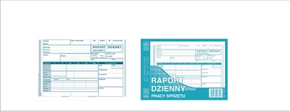 Изображение Michalczyk & Prokop D RAPORT DZIENNY PRACY SPRZTU A5 790-3 DRUK - 790-3