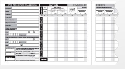 Изображение Michalczyk & Prokop Kartoteka magazynowa A5 50 kartek (344-3)