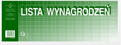 Picture of Michalczyk & Prokop Lista wynagrodze 1/3 A3 50 kartek (P3)
