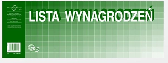 Изображение Michalczyk & Prokop Lista wynagrodze 1/3 A3 50 kartek (P3)