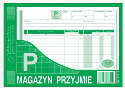 Picture of Michalczyk & Prokop Magazyn przyjmie A5 80 kartek (372-3)