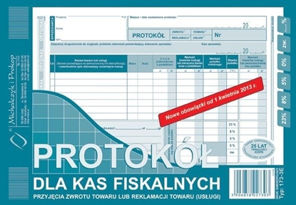 Picture of Michalczyk & Prokop Protokó dla kas fiskalnych A4 80 (173-3E)