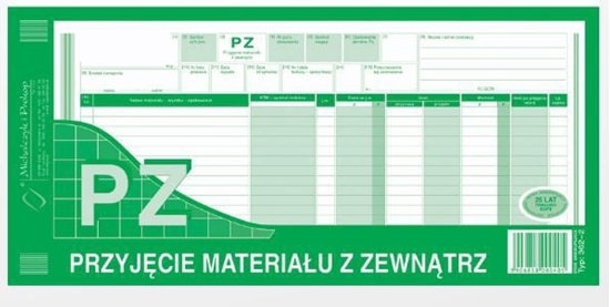 Picture of Michalczyk & Prokop Przyjcie materiau z zewntrz 1/3 A3 80 kartek (352-8)