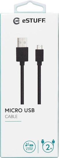 Изображение MicroUSB Cable 2m Black