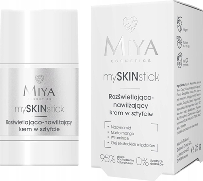 Изображение Miya mySKINstick Rozwietlajco - nawilajcy krem w sztyfcie 25 g