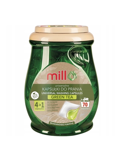 Picture of Mill Eco Universal Duo Laundry Capsules 70pcs Green Tea