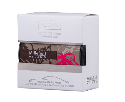 Attēls no Millefiori Milano Icon Car Air Freshener Magnolia Blossom & Wood Textil Floral
