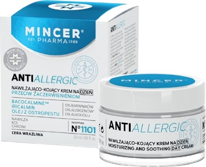 Изображение Mincer Pharma Anti Allergic Krem nawilajco-kojcy na dzie do cery wraliwej, 50ml