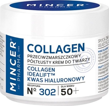 Picture of Mincer Pharma Collagen 50+ Krem pótusty przeciwzmarszczkowy nr 302 50ml