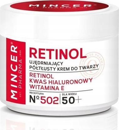 Picture of Mincer Pharma Retinol Krem ujdrniajcy-pótusty 50+ nr 502 50ml