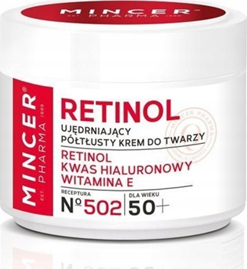 Picture of Mincer Pharma Retinol Krem ujdrniajcy-pótusty 50+ nr 502 50ml